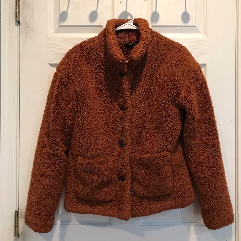 Few Moda Brown Teddy Jacket